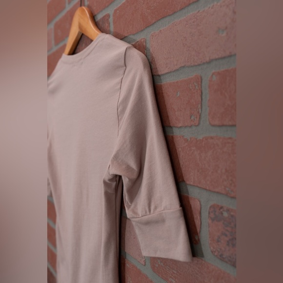 2/$5 Sale - Half Sleeve Spandex Tee - Mauve - Picture 10 of 10